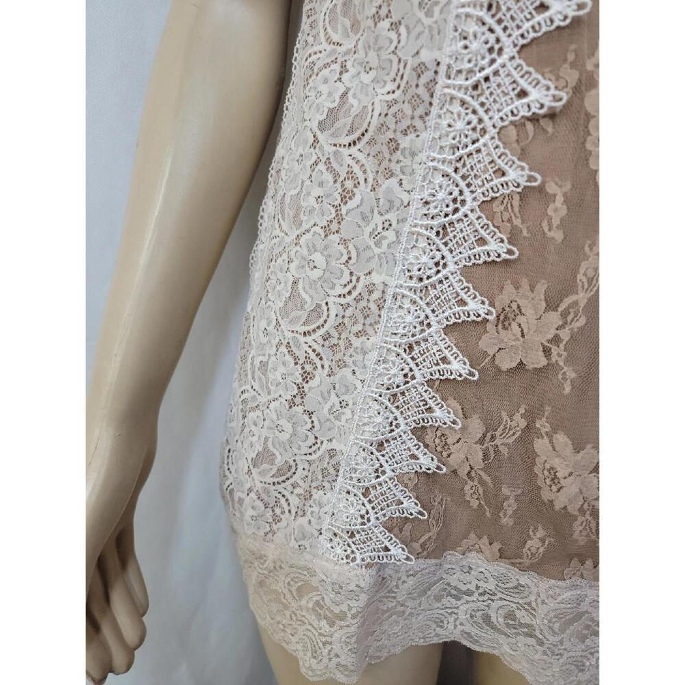 ONE OF ONE Kokholm Sisters Women's Size M Luxurious Lace Brown babydoll #B - Picture 3 of 11